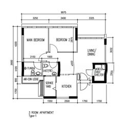 Blk 682A Waterway View (Punggol), HDB 3 Rooms #626566071